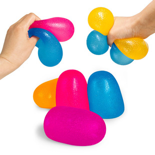 Muscle creative rainbow sugar pinch cross-border candy maltose pinch music decompression slow rebound small toy wholesale