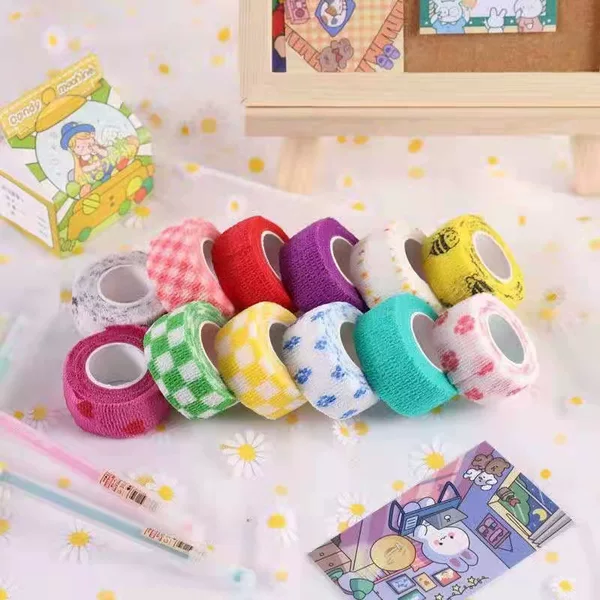 Finger Protection Bandage Student Writing Sports Finger Protection Tape Anti-wear Anti-cocoon Anti-twist Self-adhesive Play Ball Hand Wrapping Fingerguard
