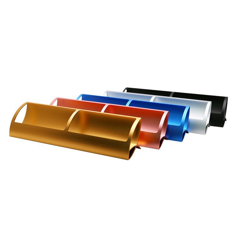 アルミ合金名刺入れq型収納名刺棚会展金属ビジネスファッション創意名刺入れロゴ