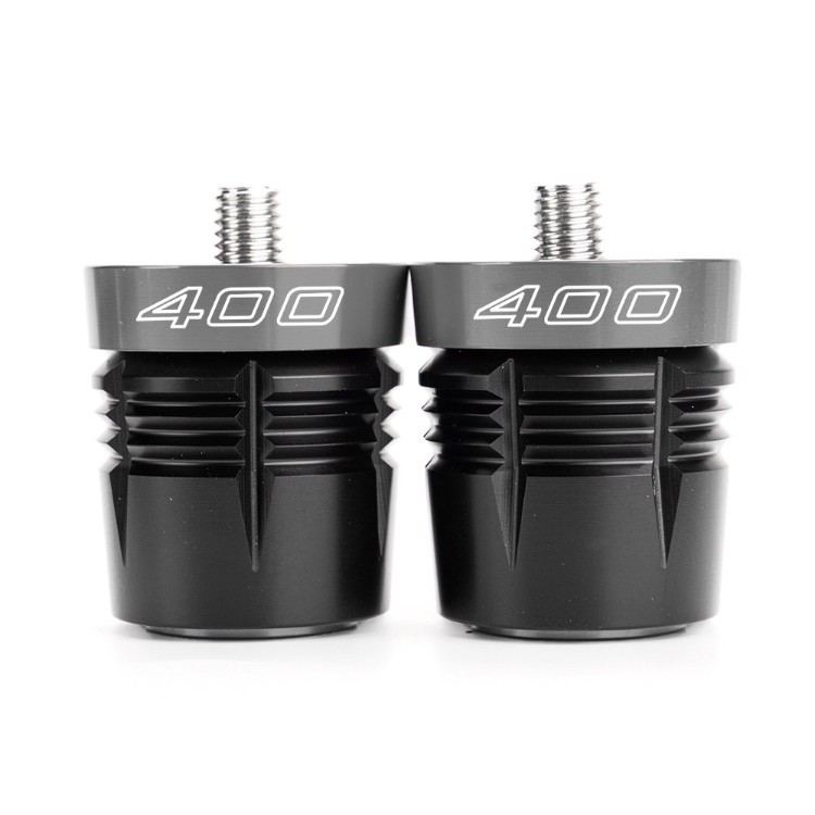 Suitable for Kawasaki Ninja400Z900Z500Z650 Modified Handlebar End Caps, Shock-Absorbing and Anti-Fall Accessories, Aluminum Alloy
