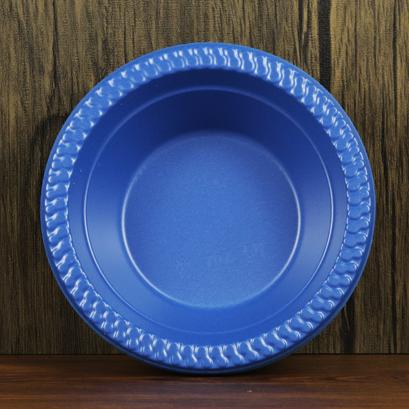 6寸圆碗蓝色