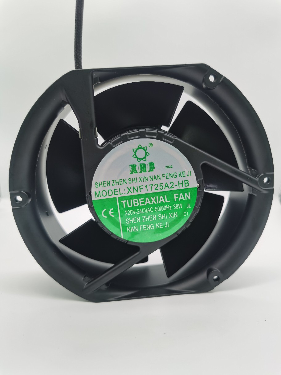 Mechanical equipment using 17251AC220V metal blade high-temperature alternating current cooling fan