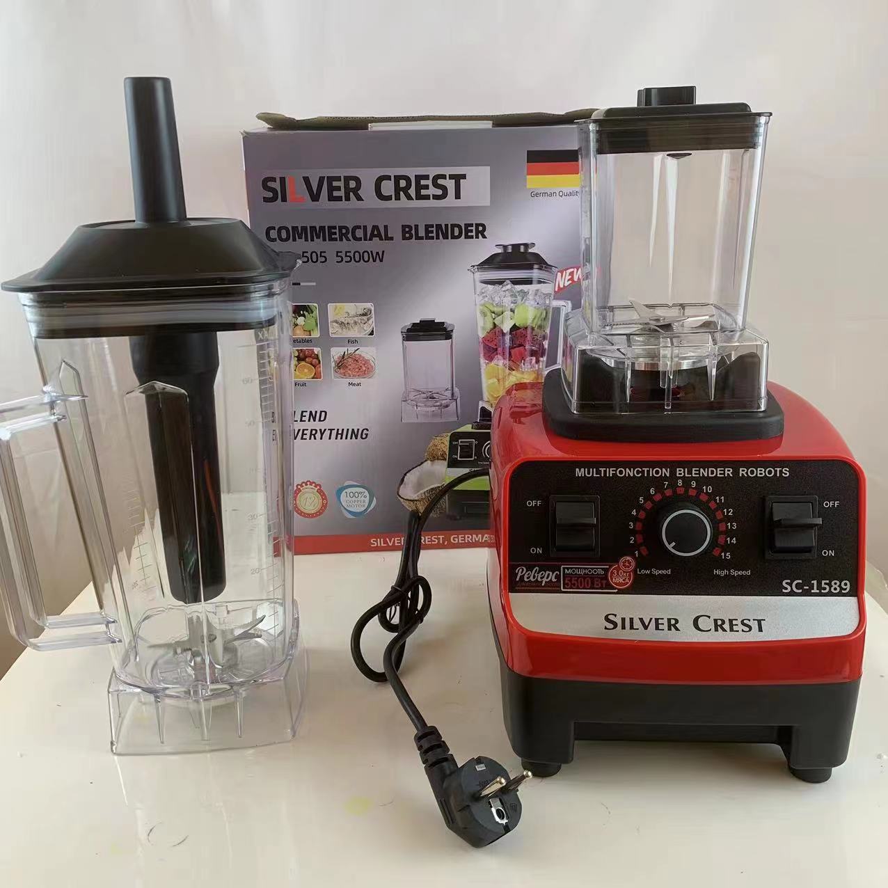 5500W 더블 컵 벽 파괴 기계 2L