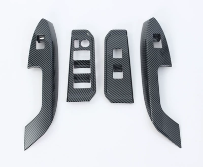 Şüşə kənarı xromları/moldingləri, front and rear fog lamp door - regulator-switch-4-carbon-fiber-zx