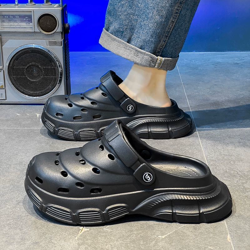 Мужские уличные сабо, мужские шлепанцы, мужская пляжная обувь, мужские домашние тапочки, мужские сандалии, сандалии, женские тапочки, мужские