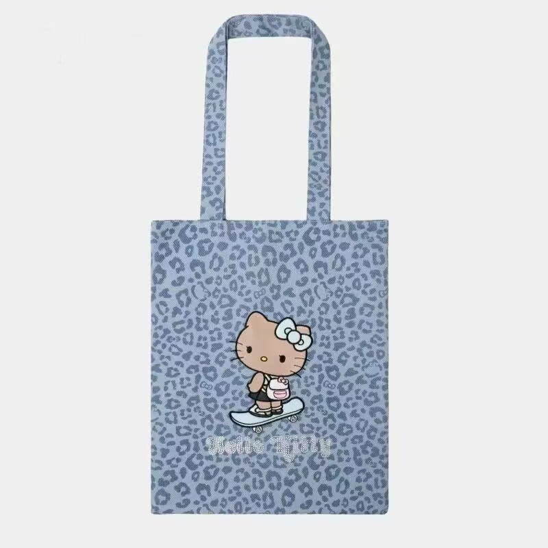 野兽派欧阳娜娜同款黑皮豹纹HelloKitty巨无霸保温吸管不锈钢水杯|undefined
