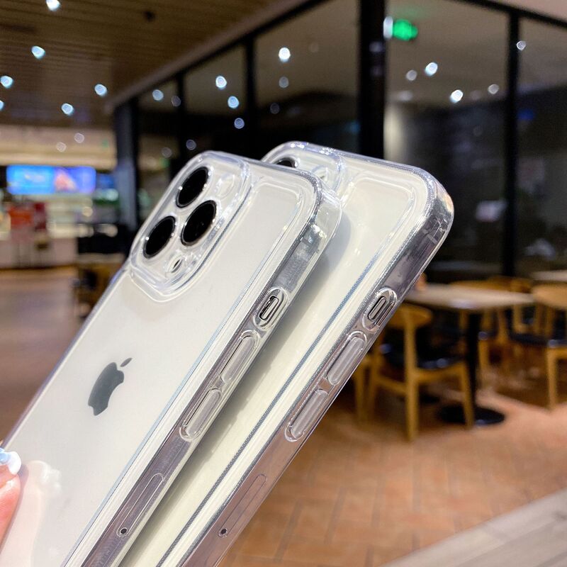Apple 13pro スペース透明携帯電話ケース iphone17 落下防止オールインクルーシブ 14 細穴ストレートエッジ保護カバー 1 に適しています。|undefined