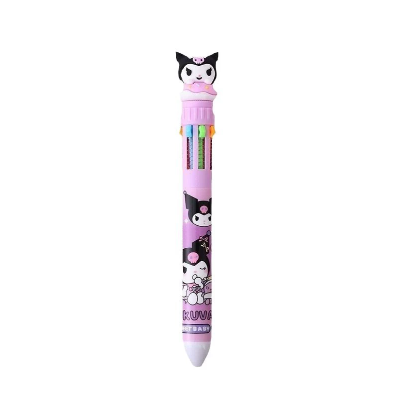Sanrio, креативная милая многоцветная ручка шариковая высокого качества для студентов