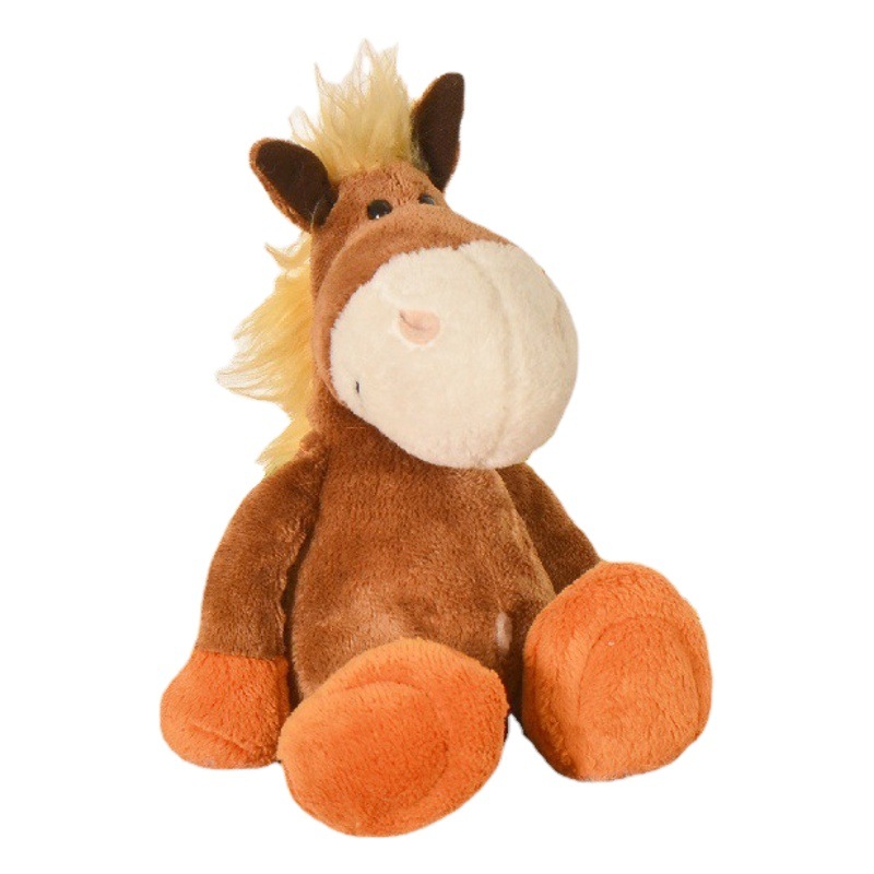 Lindo pony juguete de peluche grab máquina muñeca 8 pulgadas puesto muñeca boda niños muñeca actividad regalo al por mayor
