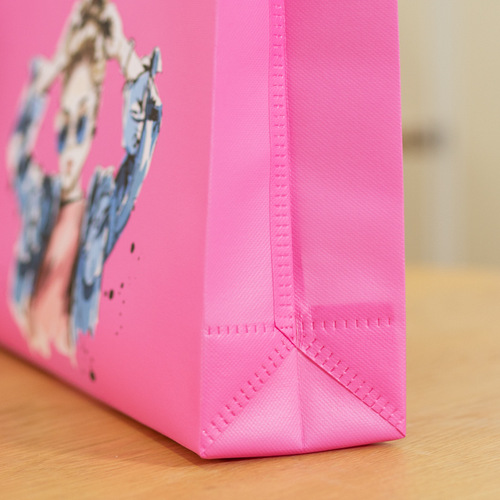 Non-woven thickened waterproof shopping bag cosmetic bag women's clothing handbag gift bag