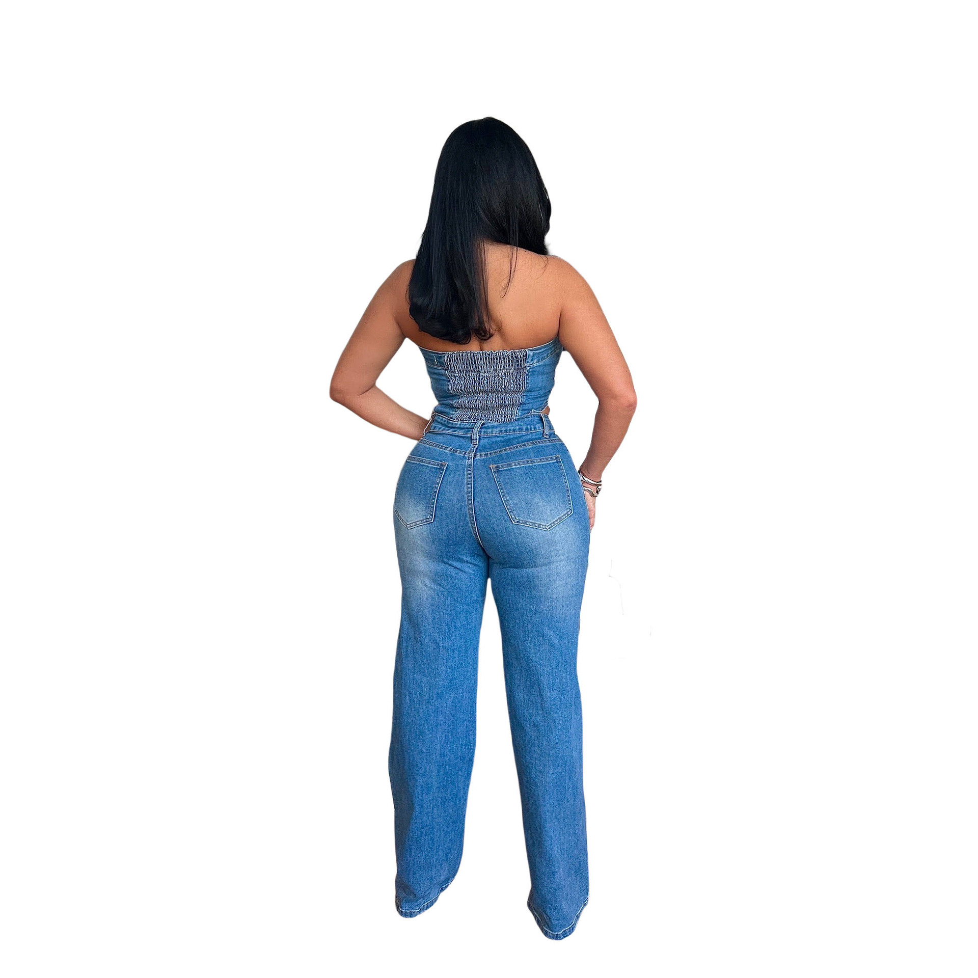 Jumpsuits Pants Type Women's Daily Bodysuits Casual Solid Color Full Length Jumpsuits