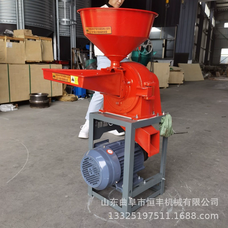 Экспорт в Колумбию дизельного двигателя с измельчителем кукурузы, пшеницы, маниоки, бытовой мельницы для аниса, небольшой стальной мельницы.