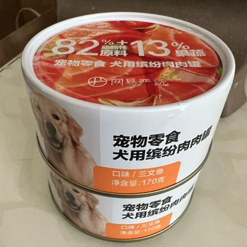 Netease строго выбирает богатые вкусы, густой суп и красочные мясные банки для собак.