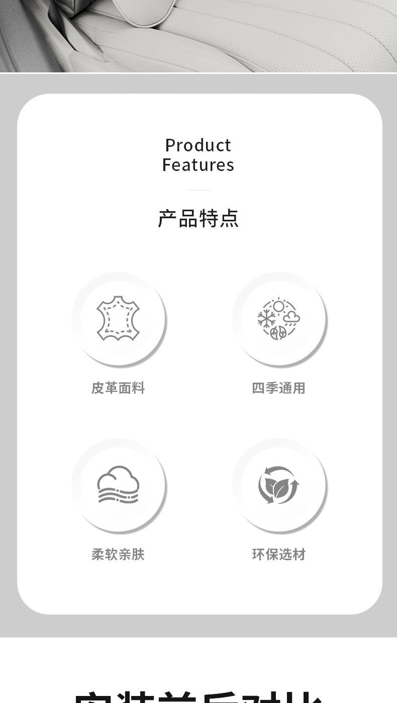 Tesla Headrest Modely Ya Car Lumbar Support Model3/Y Special Cushion Car Neck Pillow Seat Pillow