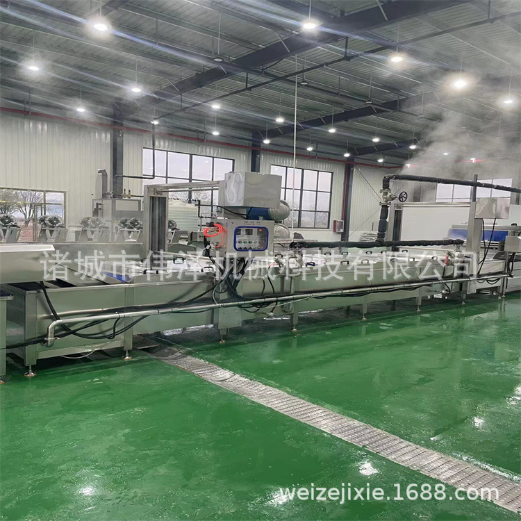 粘玉米漂烫杀青机甜玉米蒸煮机玉米成套加工流水线蔬菜杀青机