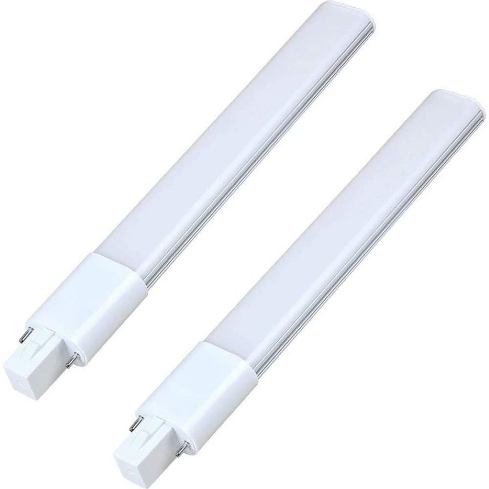 Новая светодиодная горизонтальная подключаемая лампа Amazon мощностью 12 Вт из толстого алюминия G23/2G7 PL, 72 шт., трубка для палочек для еды 2835