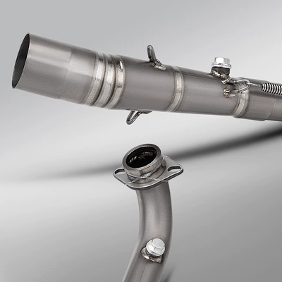Set, Non-Destructive Installation, Motorcycle exhaust pipe