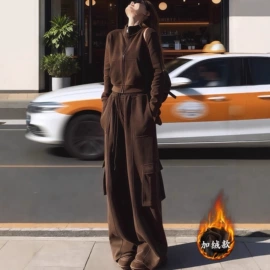 时尚休闲套装;连衣裙;女式针织衫