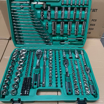 German Quality 216-Piece Auto Mühərrik tənzimləmə alətləri - 216-pieces-of-72-tooth-auto-repair-professional-model-free-replacement-if-broken
