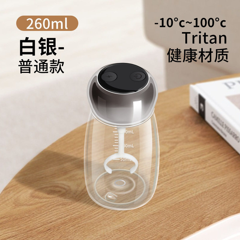 Vaso Mezclador Eléctrico Automático de Tritan Recargable para Deporte y Oficina