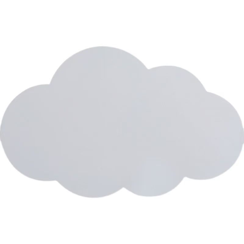 Luz de pared de cabezal de cama moderna minimalista fondo de dormitorio creativo nórdico nubes pasillo con interruptor táctil lámpara de pared