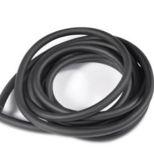 Factory wholesale latex tube 6090 6*9 black fitness tube bow Wall tube sprinkler pipe