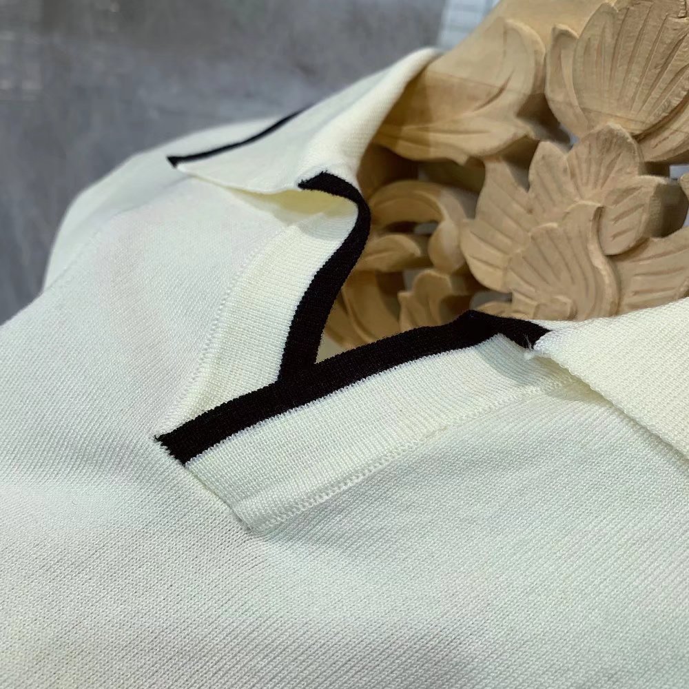 Camisa de polo de solapa casual de los hombres de negocios todo partido slim fit micro elástico camiseta verano transpirable moda punto no planchado manga corta