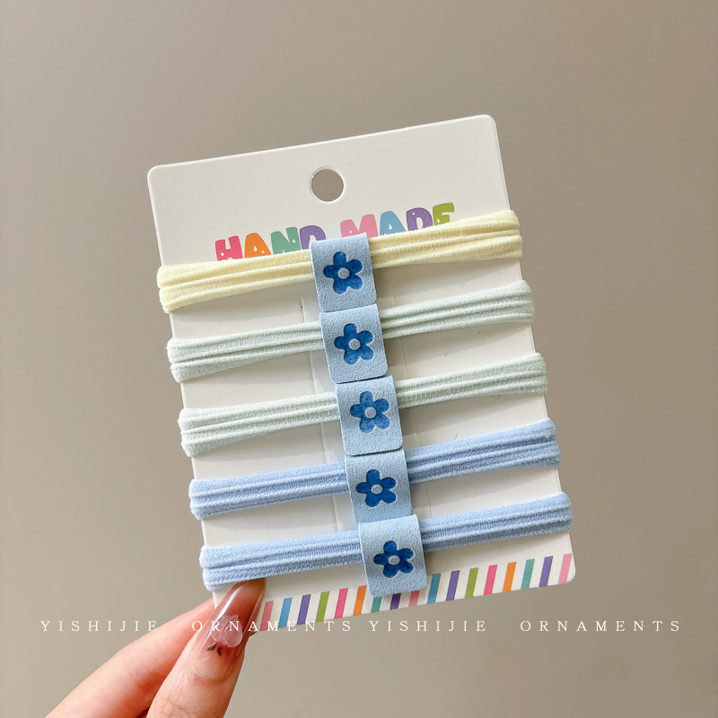 Liga de cabello 2025 – banda elástica de cuero duradero, alta gama, estilo sencillo y buena elasticidad