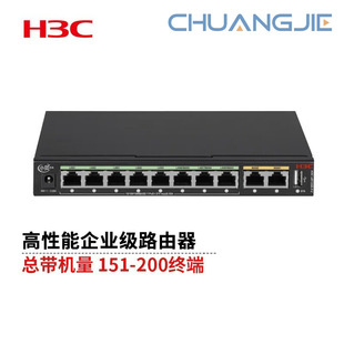 H3C Ur7208-P-E Enterprise-Level Vpn Function Poe Router Recommended with a Capacity of 250
