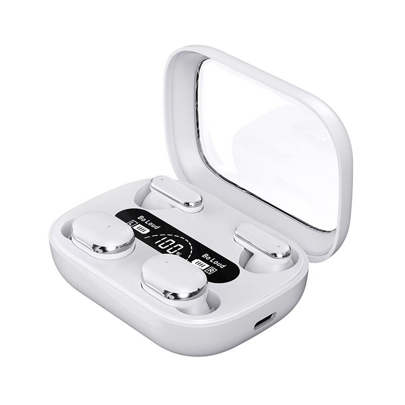 Nuevos auriculares inalámbricos Bluetooth transfronterizos Q8 de dos oídos OWS auriculares deportivos de reducción de ruido auriculares extra largos