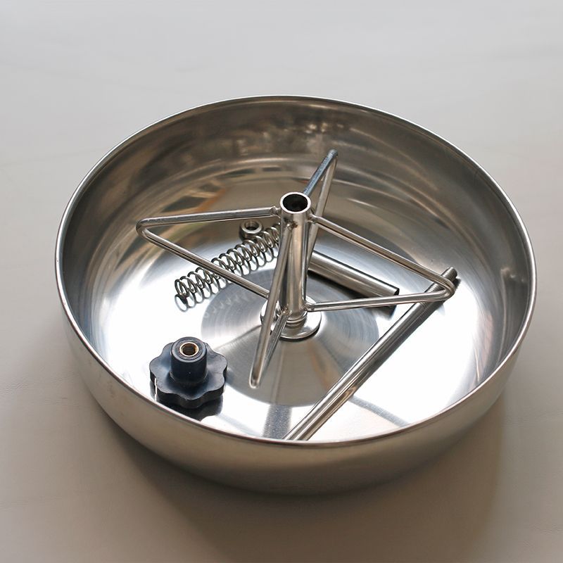 Pequeño lechón comedero de acero inoxidable 25cm alimentación cuenca producción cama fija comedero libre alimentación enseñanza picking cerdo