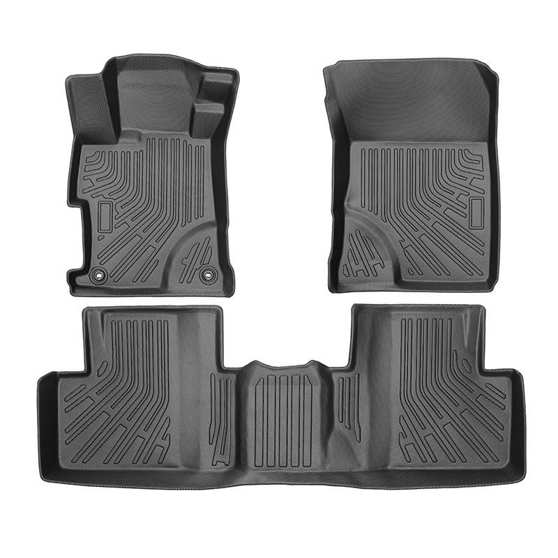 Aplicable a Honda Civic novena generación de combustible 2012 - 2015 3D todo el tiempo material TPE almohadilla de pie de automóvil