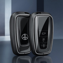 適用於豐田漢蘭達鑰匙套雷凌卡羅拉榮放RAV4奕澤凱美瑞車塞納包扣