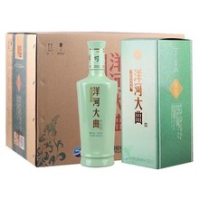 洋.河大曲浓香型纯粮食白酒52度500ml*6瓶整箱包邮