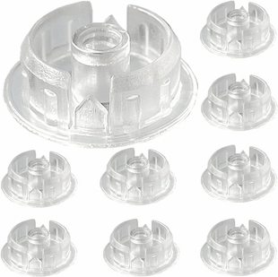 Cross-Border Retail Curtain Accessories Set of 10 Blinds and Tail Buckles, Blinds and Lower Rod Plug, Sealing Tail Plug