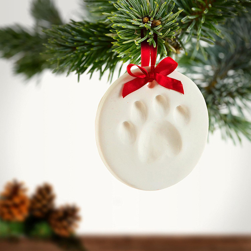 Pet Paw Print Clay, Pet Birthday Gift, Footprint Clay, Cat and Dog Hand and Foot Print Clay, Commemorative Pet Supplies, Cross-Border Wholesale Pet Paw Print Clay, Pet Birthday Gift, Footprint Clay, Cat and Dog Hand and Foot Print Clay, Commemorative Pet Supplies, Cross-Border Wholesale