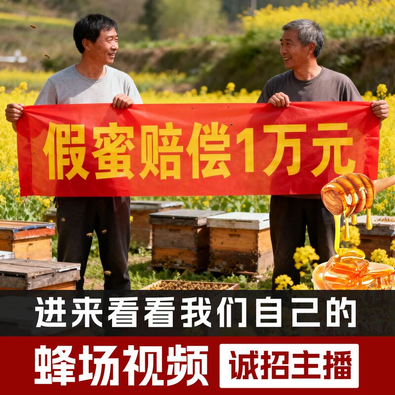 Liquid raw honey honey bee farm bottled baihua honey 500g edible liquid honey barrel factory wholesale