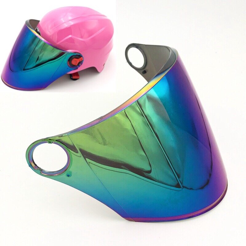 Suitable for motorcycle helmet lenses, sun protection, UV protection, anti-fog in summer, universal safety helmet front visor glass
