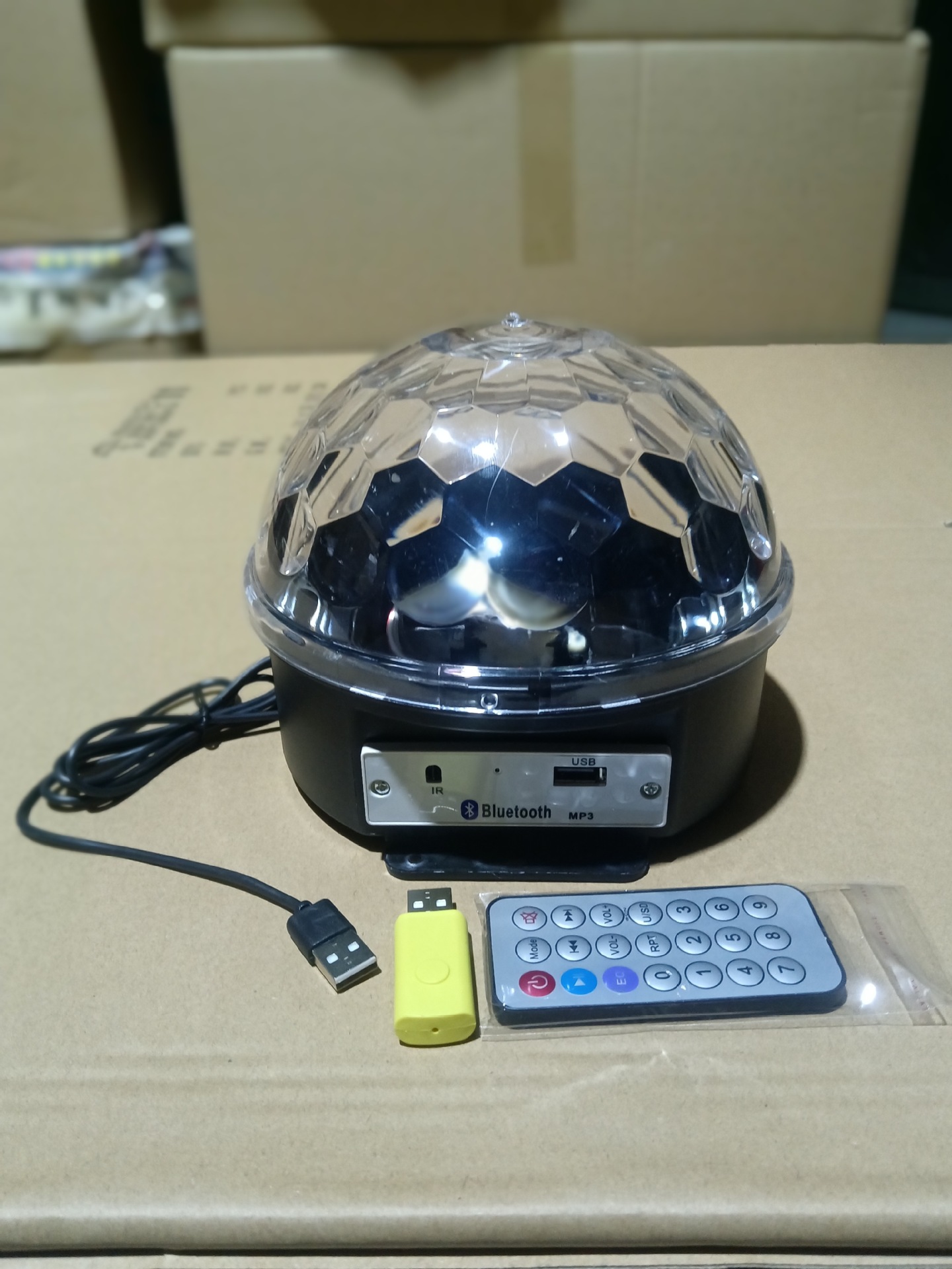 USB 5V1.2 m 블루투스 "블루투스 + 6 색]