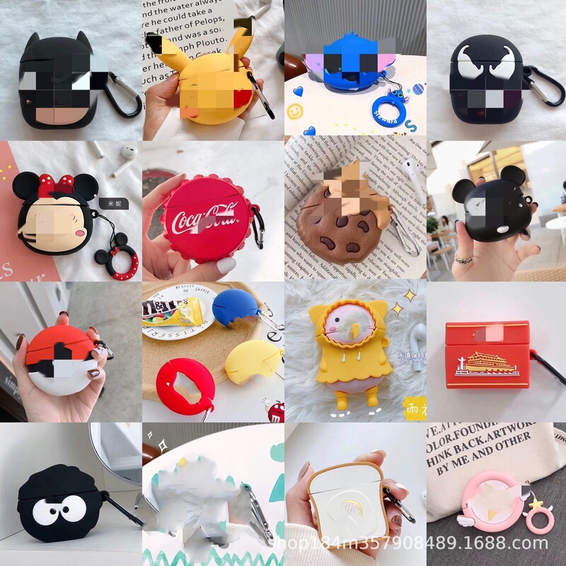 Suitable for Lenovo Lenovo Ht38 Wireless Bluetooth Headset Protective Cover Personalized Cartoon Silicone Soft Shell for Male and Female Couples Suitable for Lenovo Lenovo Ht38 Wireless Bluetooth Headset Protective Cover Personalized Cartoon Silicone Soft Shell for Male and Female Couples