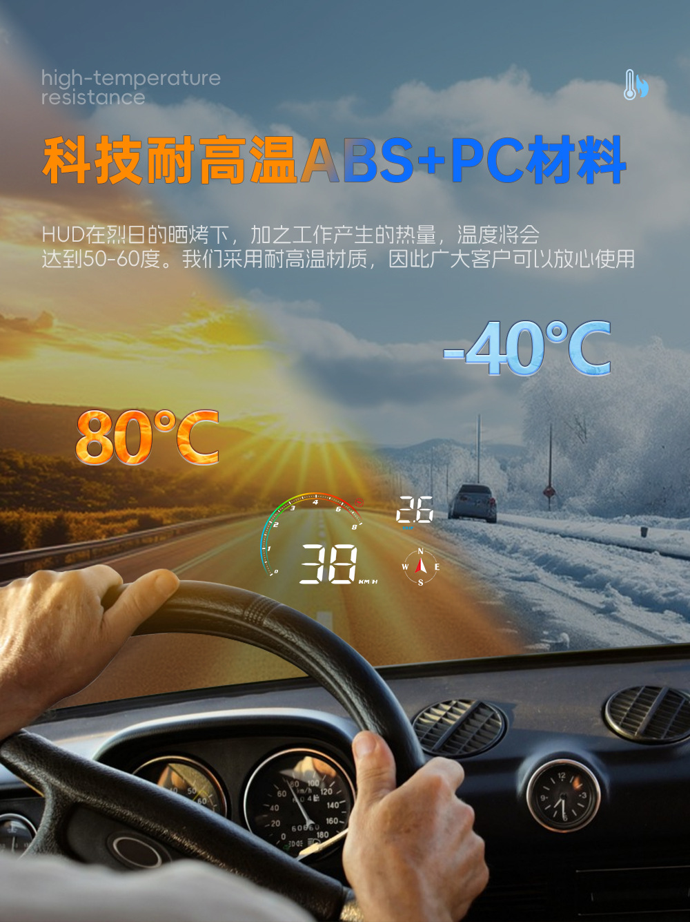 Volkswagen Head-Up Display M24 Universal Car Hud with Electronic Dog Obd2 Head-Up Display Gps Speedometer