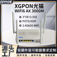 ȫ��XGPON�p�lWiFi6��؈AX3000M 3GE+2.5GE+POTS ONU֧�ֹ��w����