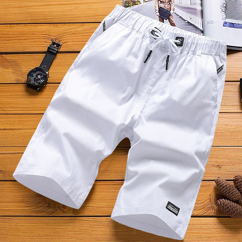 Ventas rápidas de tendencia de verano hombre casual pantalones cortos de algodón deportivo eBay pantalones de playa fabricantes shopee