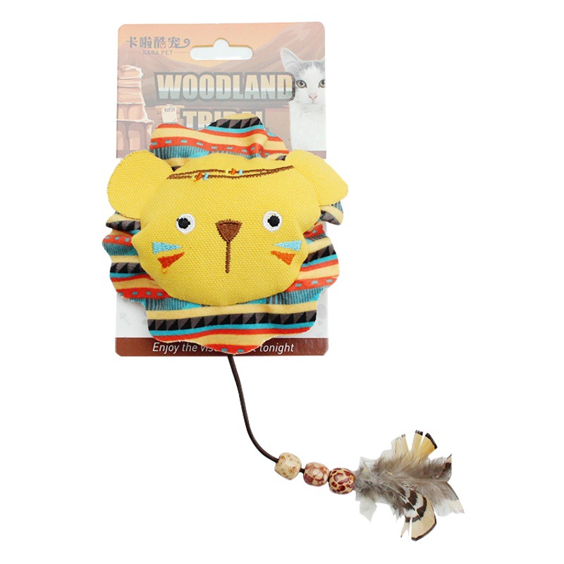 アマゾンの新型の人気ペット用品の猫のぬいぐるみの歯ぎしりは自分のインタラクティブな猫のおもちゃの卸売りに耐えます。