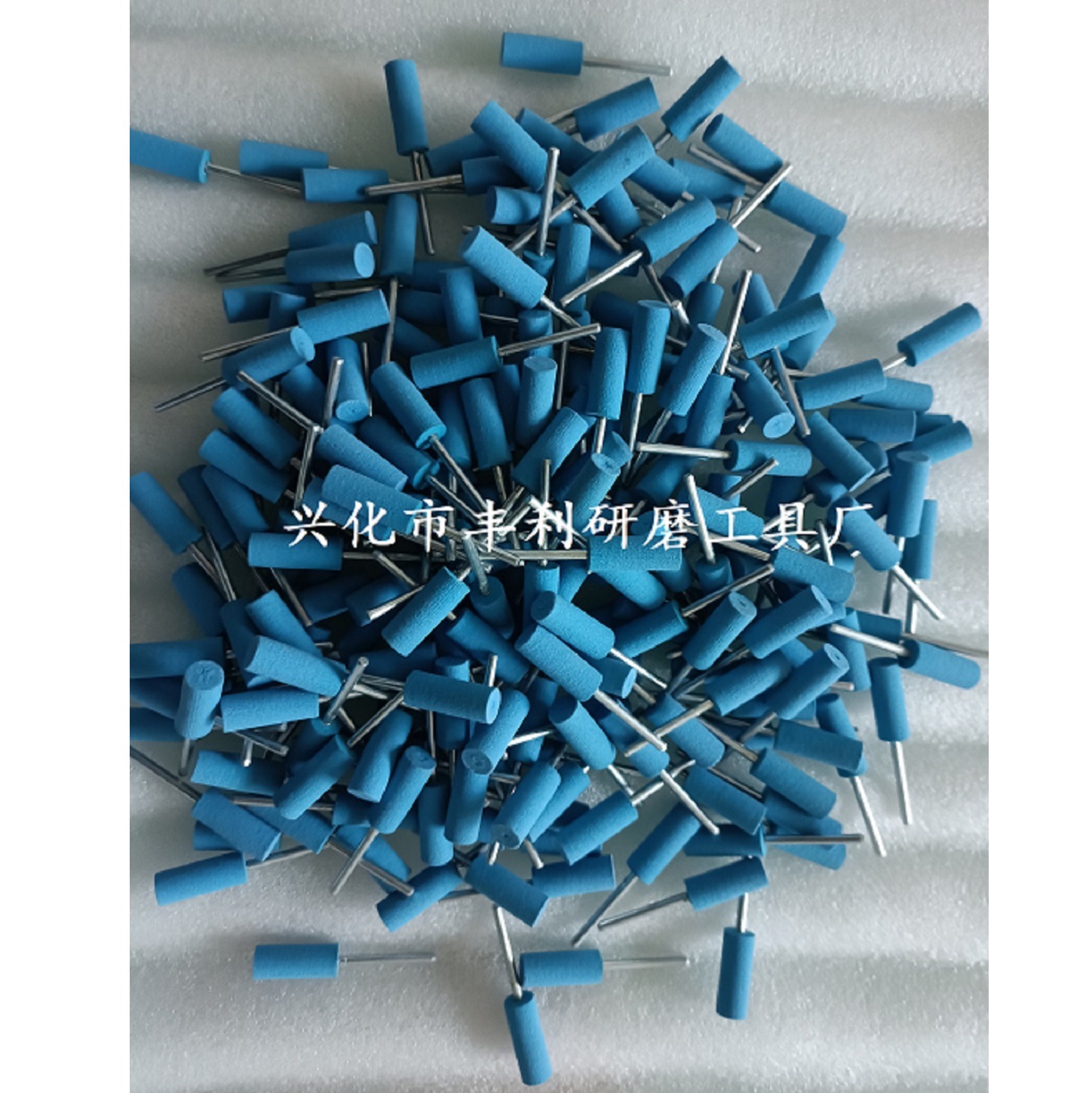 软泡沫海绵镀砂抛光磨头 聚氨酯高分子抛光磨头 软性海绵抛光磨头