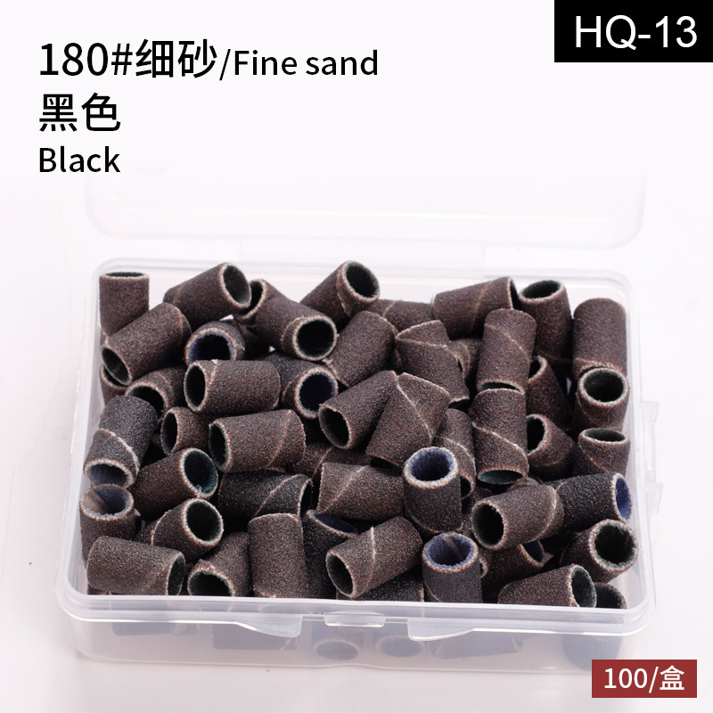 Juego de Anillos de Pulido para Uñas, con Eje para Máquina de Pulir, Anillos de Pulido Coloridos con Grano de Diamante