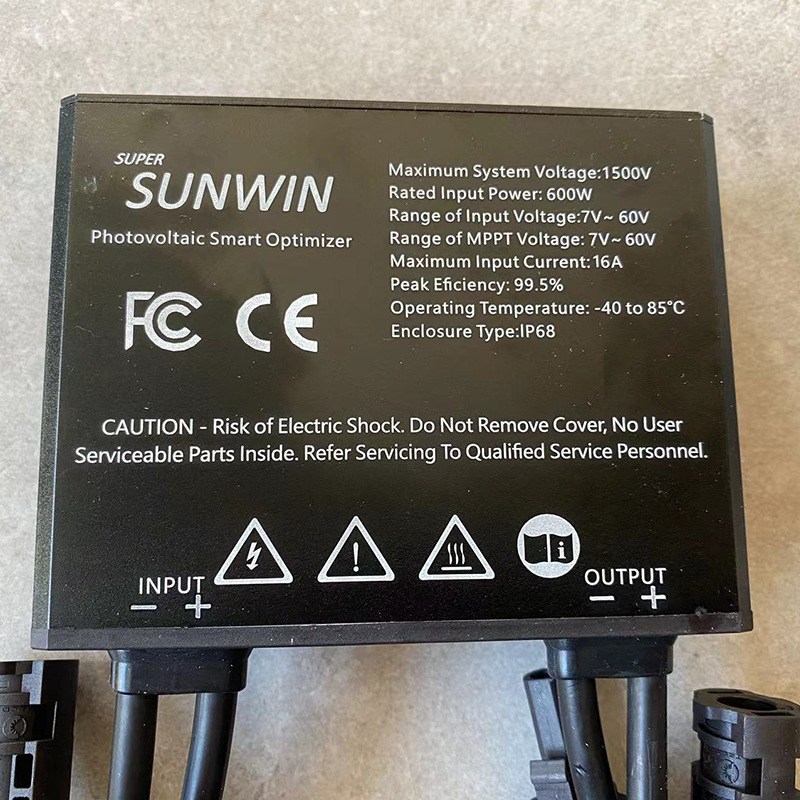 600W全铝金属外壳光伏智能优化器Photovoltaic optimizer