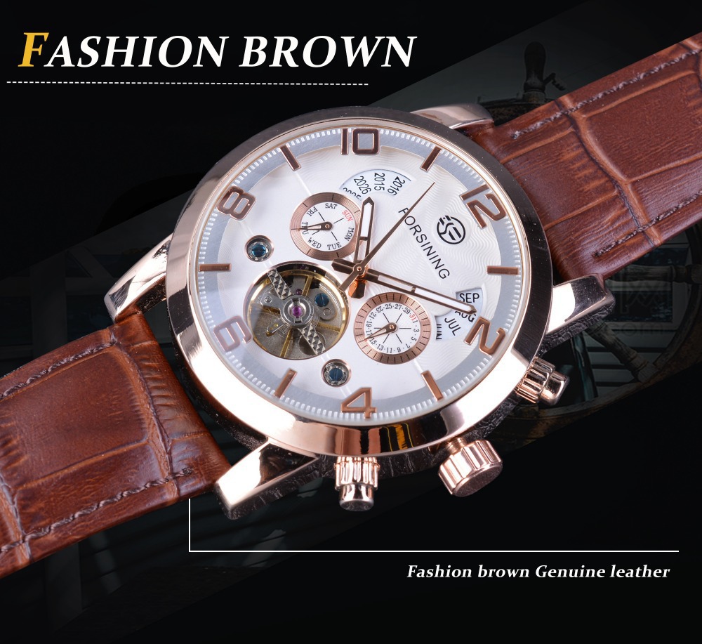 Men's Automatic Mechanical Watch With Tourbillon And Large Dial_voghion.com