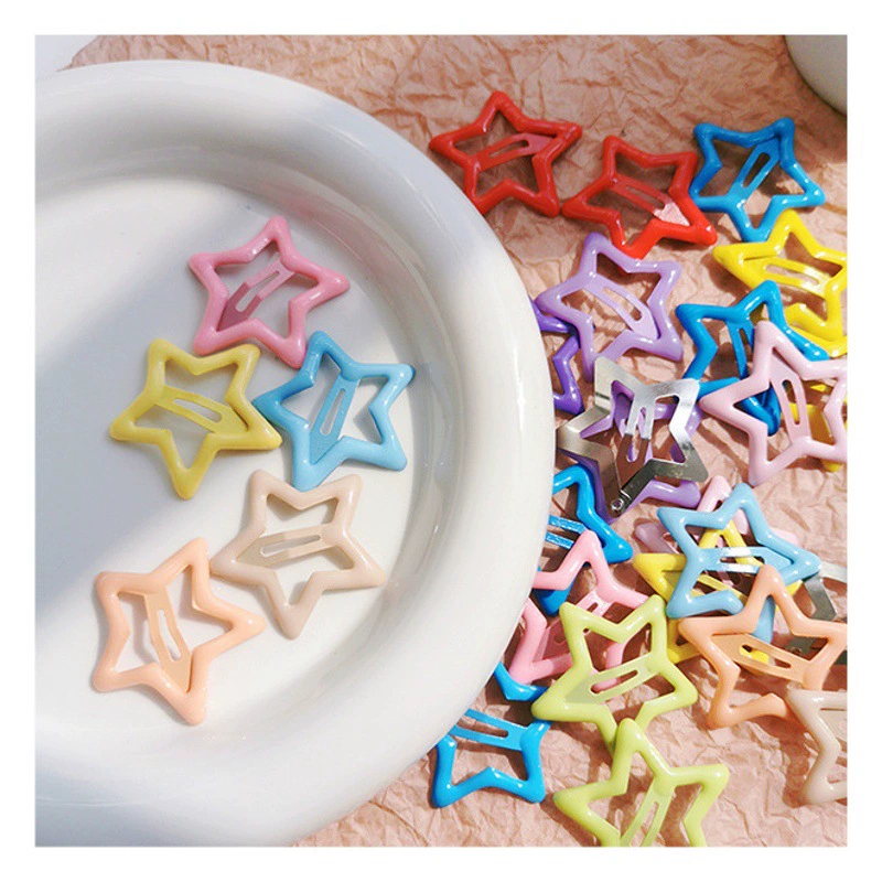 Дофамин пятиконечная звезда шпилька детская Милая заколка в виде звезды y2g сладкий и пряный зажим со стороны ветра сломанная заколка для волос аксессуары для девочек