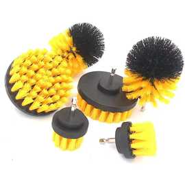 热款清洁刷电钻刷套装厨房浴室地板抛光洗车刷子家居清洁毛刷